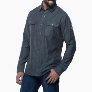 Kuhl Men’s Descendr Flannel Serpentine Button Up Shirt